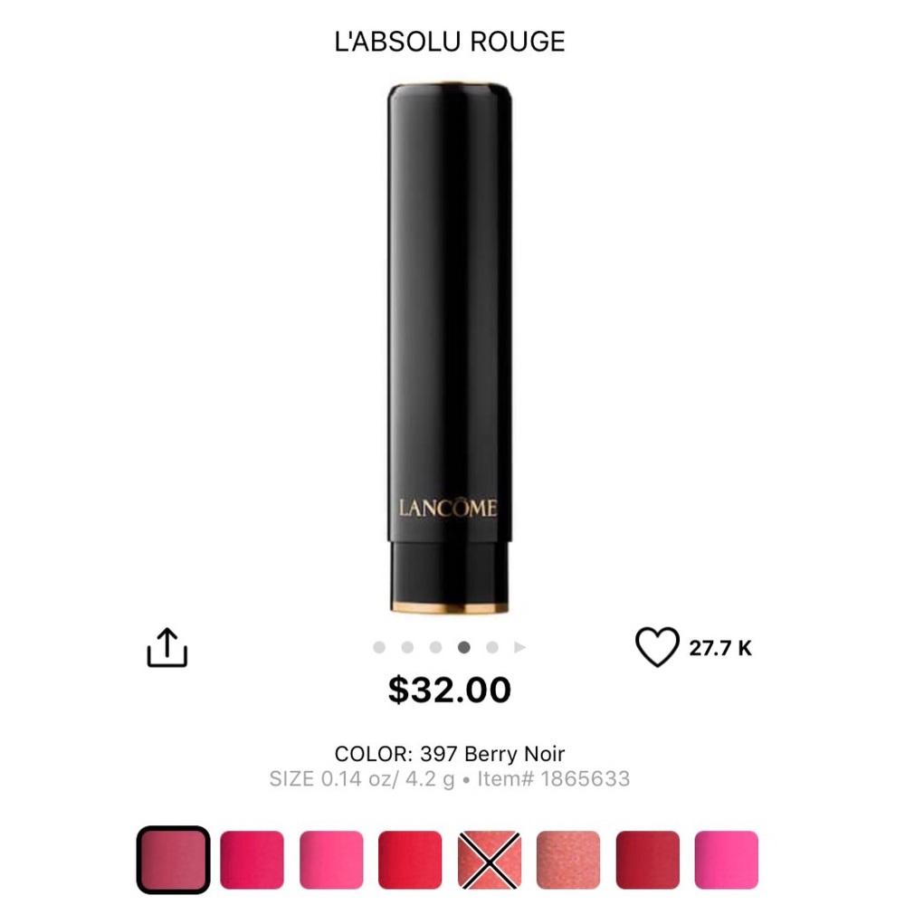 Lancôme L’absolu Rouge